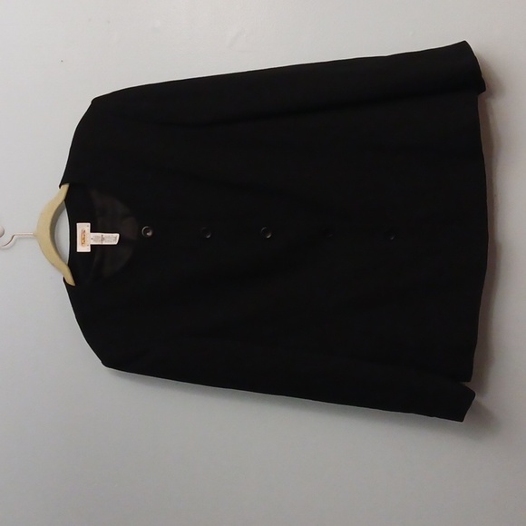 Talbots Petite size 16 women's black long sleeves blazer jacket. - Picture 4 of 17